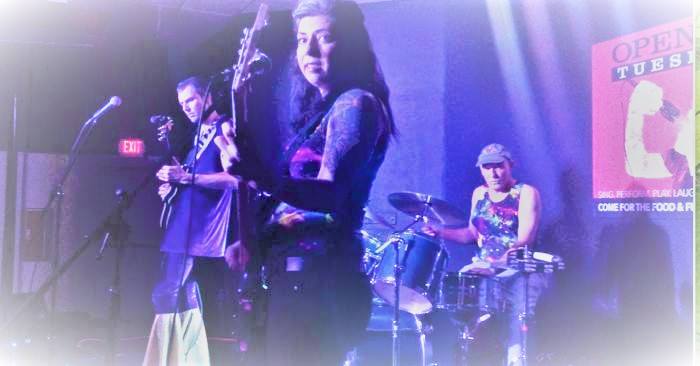OMTuesdays's tweet photo. #AboutLastNight with our Headliner: The C***MOnSteRs #RockBand #AugustShow #OpenMicTuesdays https://t.co/JU0c16vog3