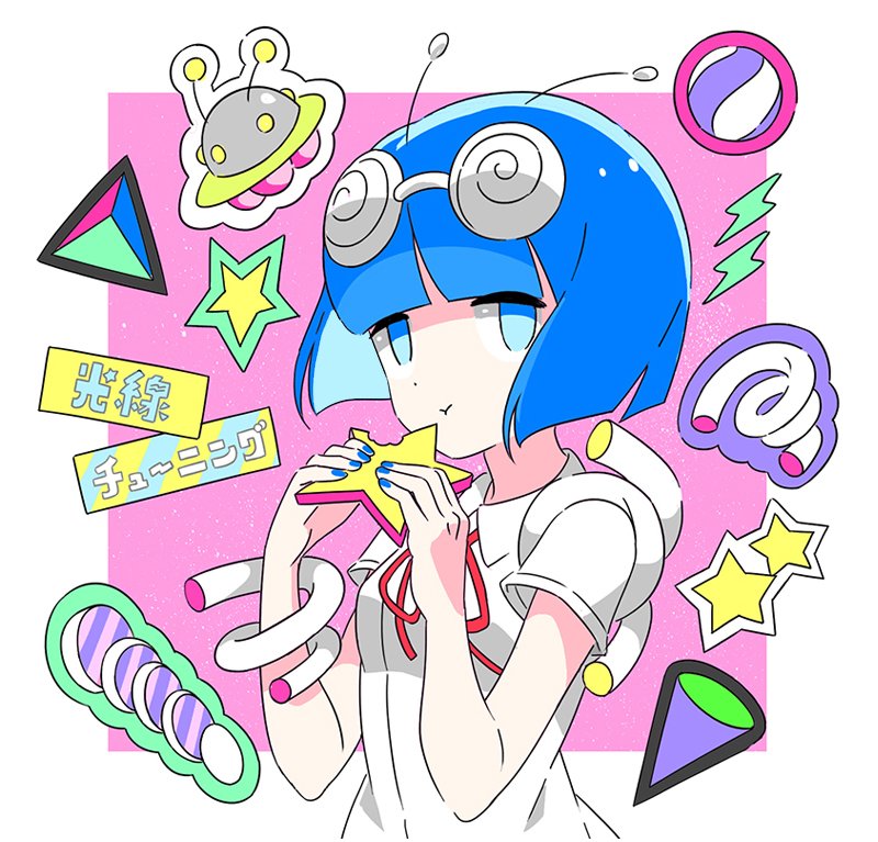 「#チュウニズムSTAR 稼働開始おめでとうございます!イラストを担当した、ナユタ」|ちゃもーいのイラスト