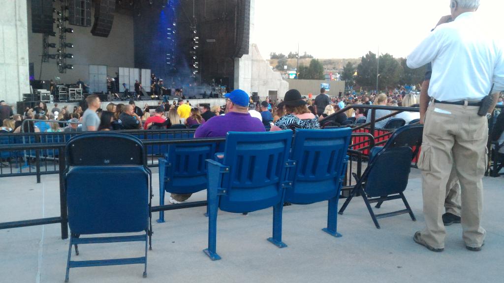 donkbrown's tweet image. "Awful lot of white folks" at this #DepecheMode concert. 
#Utah

#ImNotWithKap