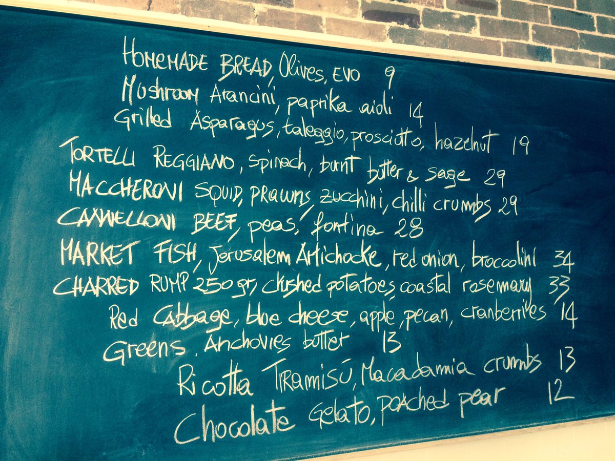 New Menu' at I Maccheroni ! #spring #deliciousfood #rosebay #local #freshness