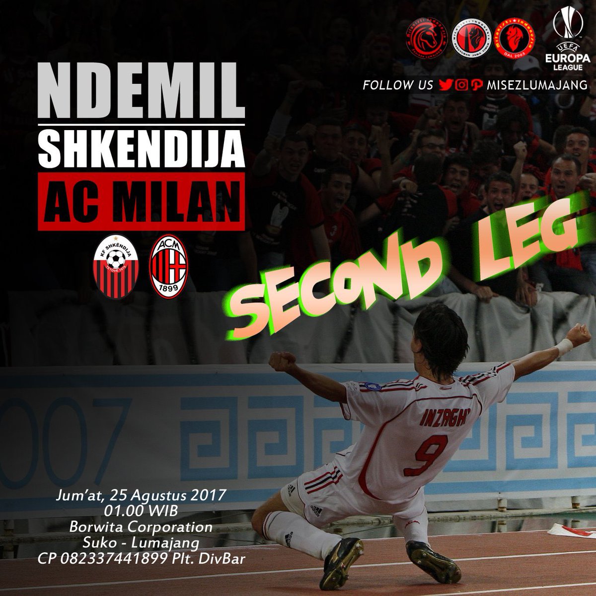 [NONTON BARENG di JAWA TIMUR]

📍Sezione Lumajang.

(via @MISezLumajang)

#NobarMIJatim
#SezioneLumajang
#NdeMil
#ShkendijaMilan