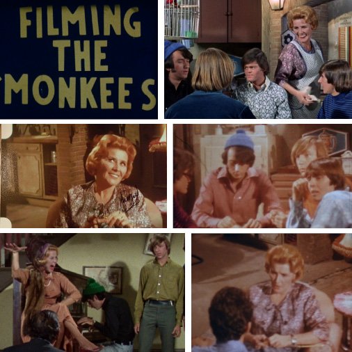 These are 4 u fans of @TheMonkees-I did 2 episodes (as Monkee Mother & The Big Man). Took my own Behind The Scenes footage that's in my film