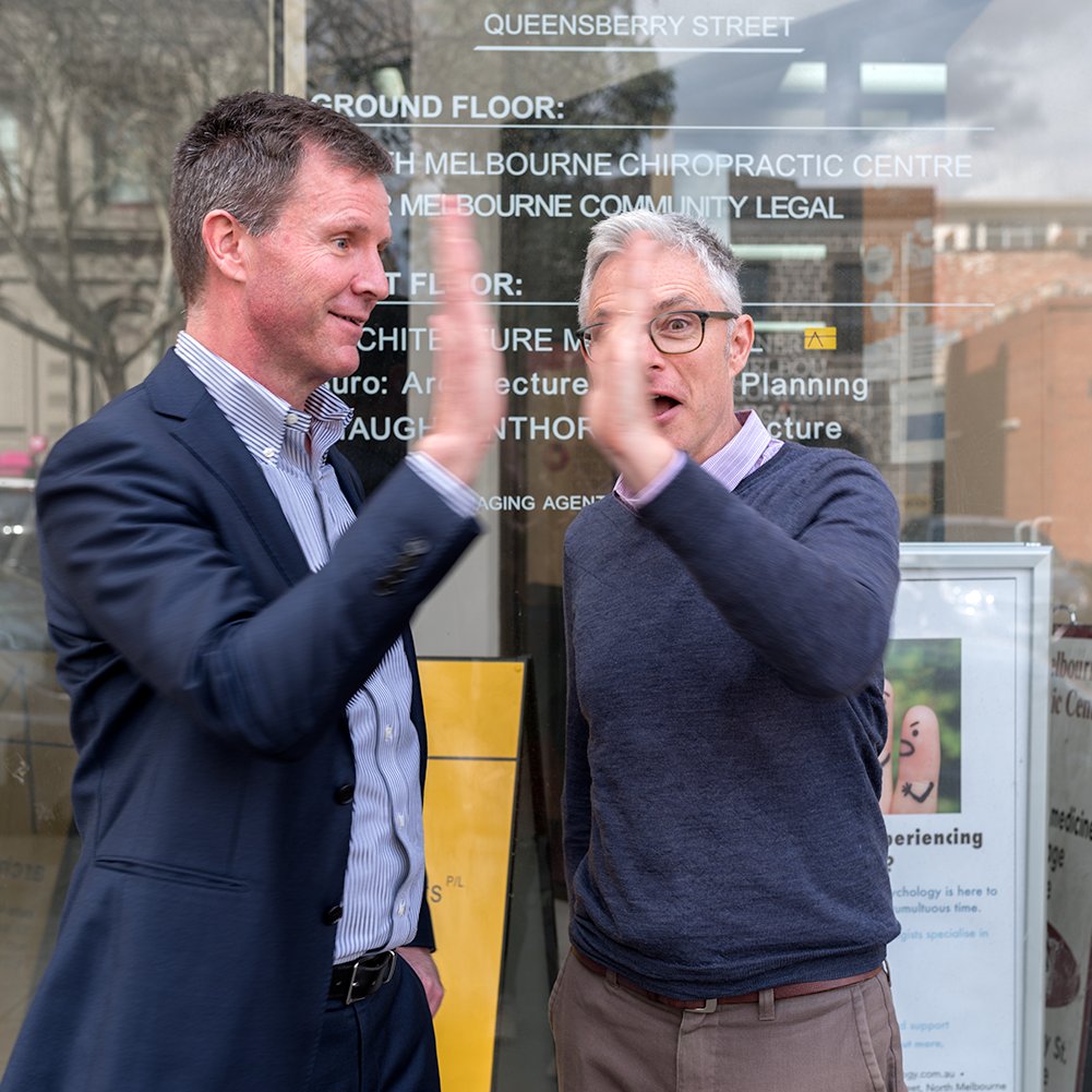 Yesterday we were lucky to work with <a href="/damien_carrick/">damien carrick</a> <a href="/LawReportRN/">Law Report on RN</a>! #1 fans! Look out for an upcoming show on #healthjusticepartnerships!