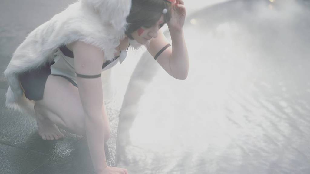 SheepCosTV's tweet photo. @bingupingu #Otakuthon #cosplay #princessmononoke #ghibli #studioghibli https://t.co/VOwHk3KzpT