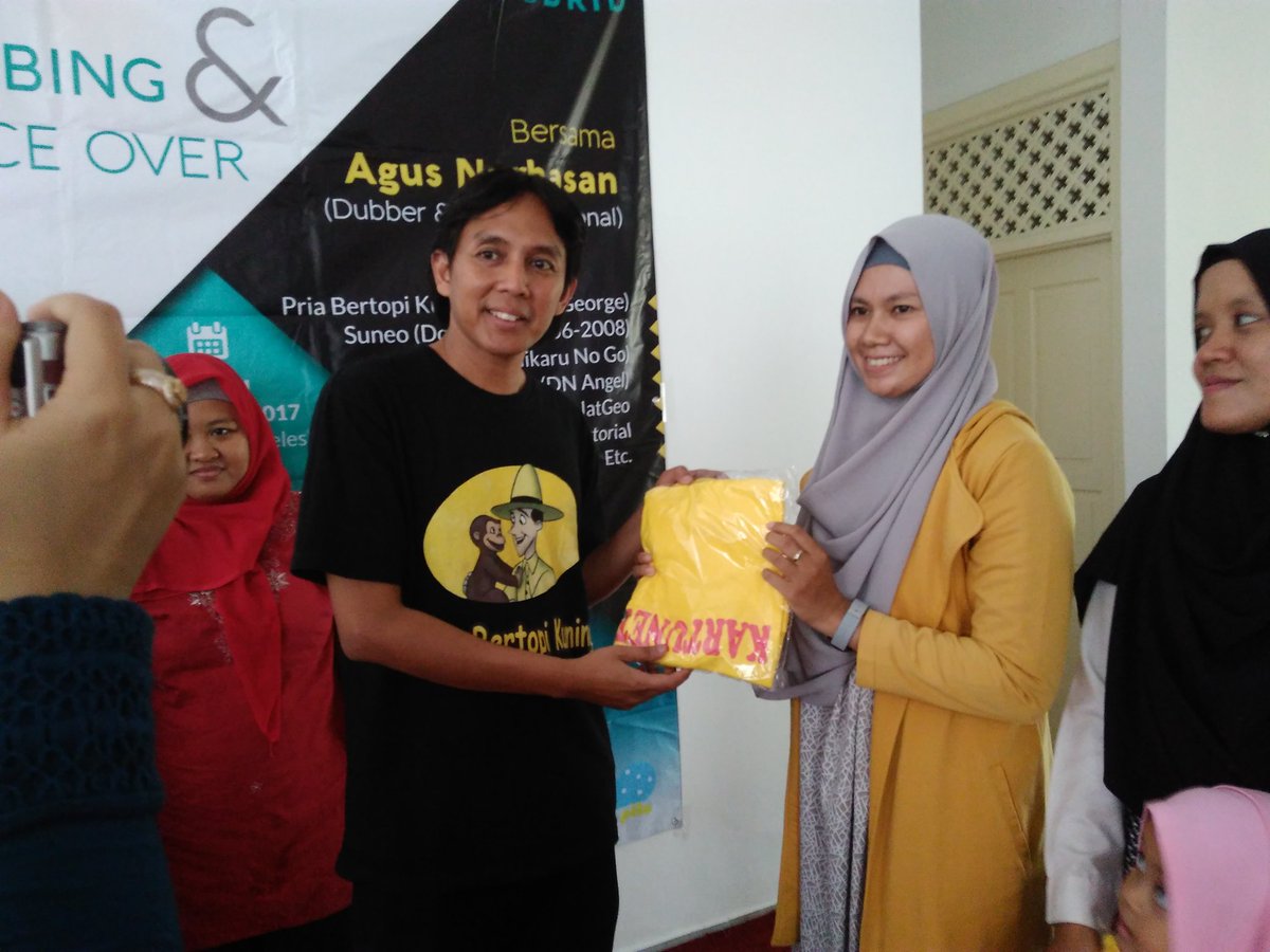 Selamat Tetty pemenang Dubbing Challenge  #InHouseTrainingBRid2 #BRIDXGogobli