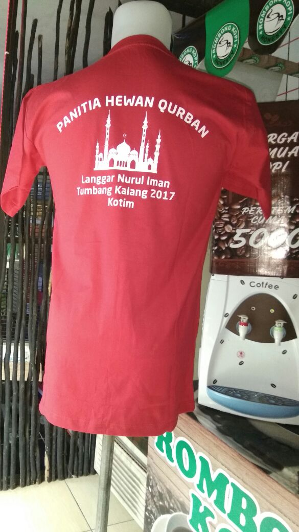  Contoh Desain Kaos Panitia  Qurban Desain  Kaos  Menarik