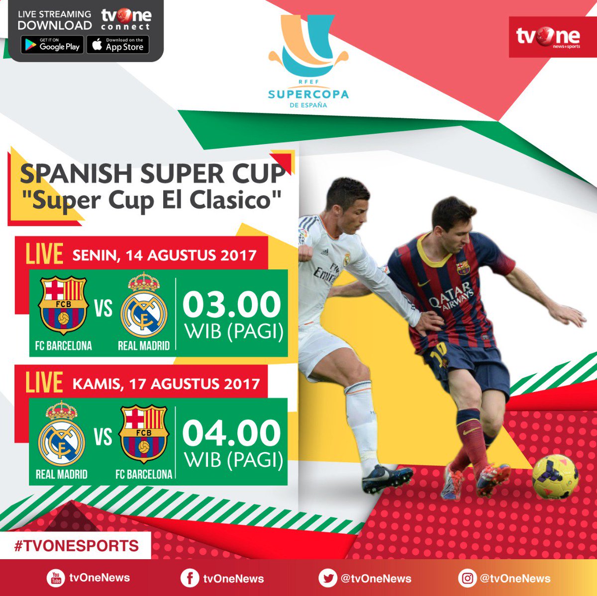 Siaran Bola Live On Twitter SpanishSuperCup Leg2 REAL MADRID Vs