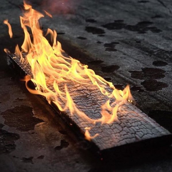KebonyWood's tweet photo. How cool is that!? Kebony charring by @delta_millworks 🔥💪 https://t.co/OwNyrUS0jP