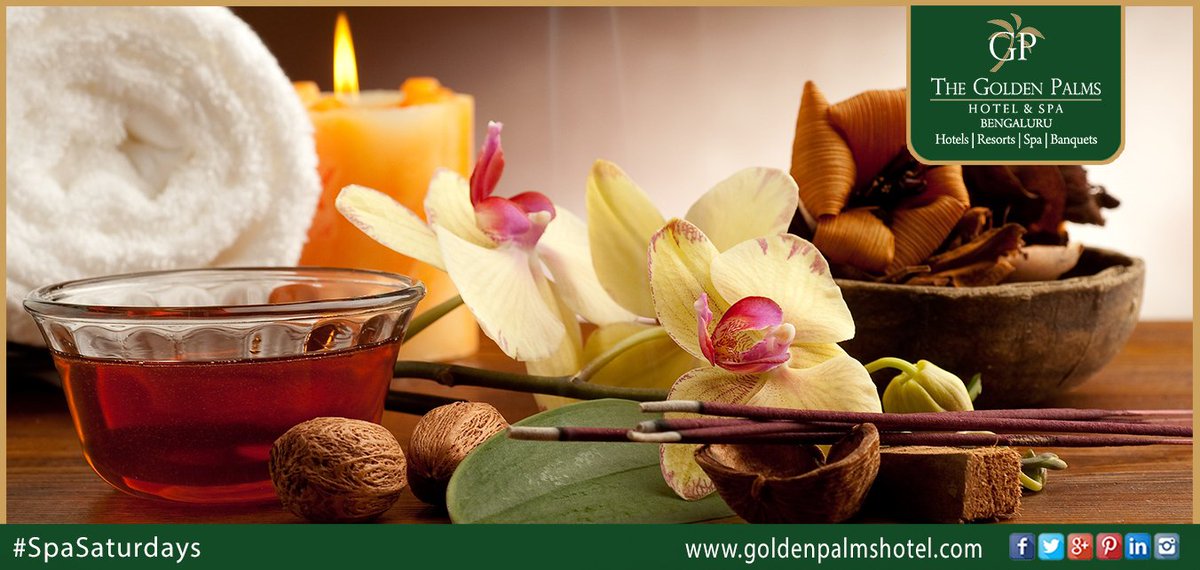 _GoldenPalms's tweet photo. Signature therapies of 'EVA SPA' at @_GoldenPalms, Bengaluru, does more than simply just a massage therapy.
#SpaSaturdays https://t.co/I8a7yc6xp8