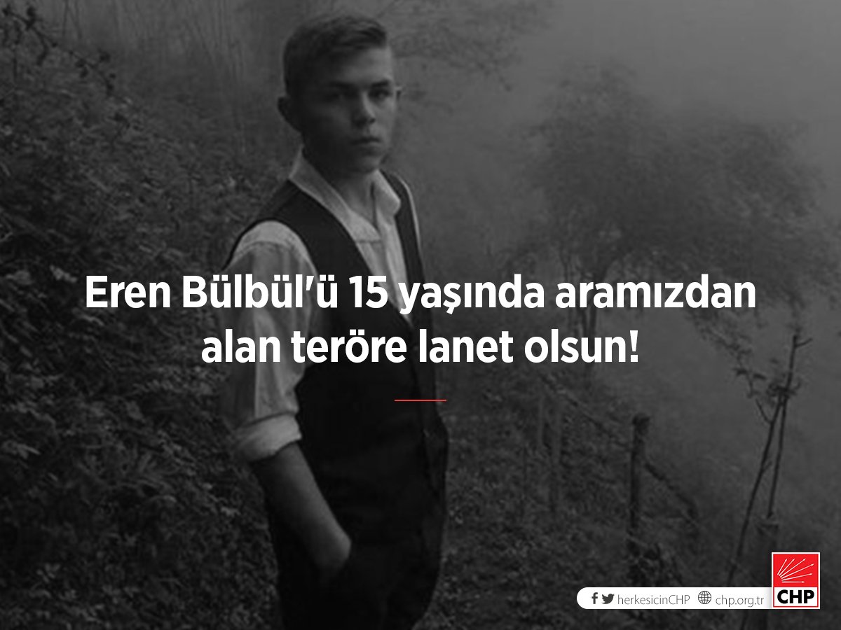 Milletimizin başı sağ olsun. #iyikivarsınEren
