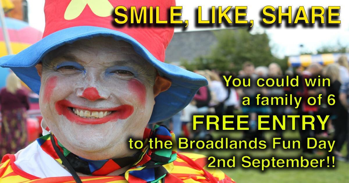 BroadlandsHub's tweet photo. Broadlands fun day 2017 - 2nd September £3 entry and all rides  free . Pls RT https://t.co/qciuAGbtSn https://t.co/DNrJPhJ3MP