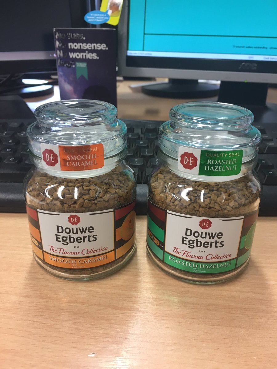 DenisRistic2's tweet photo. Which one do people prefer smooth caramel or roasted hazelnut? https://t.co/CiMIdv0PKP