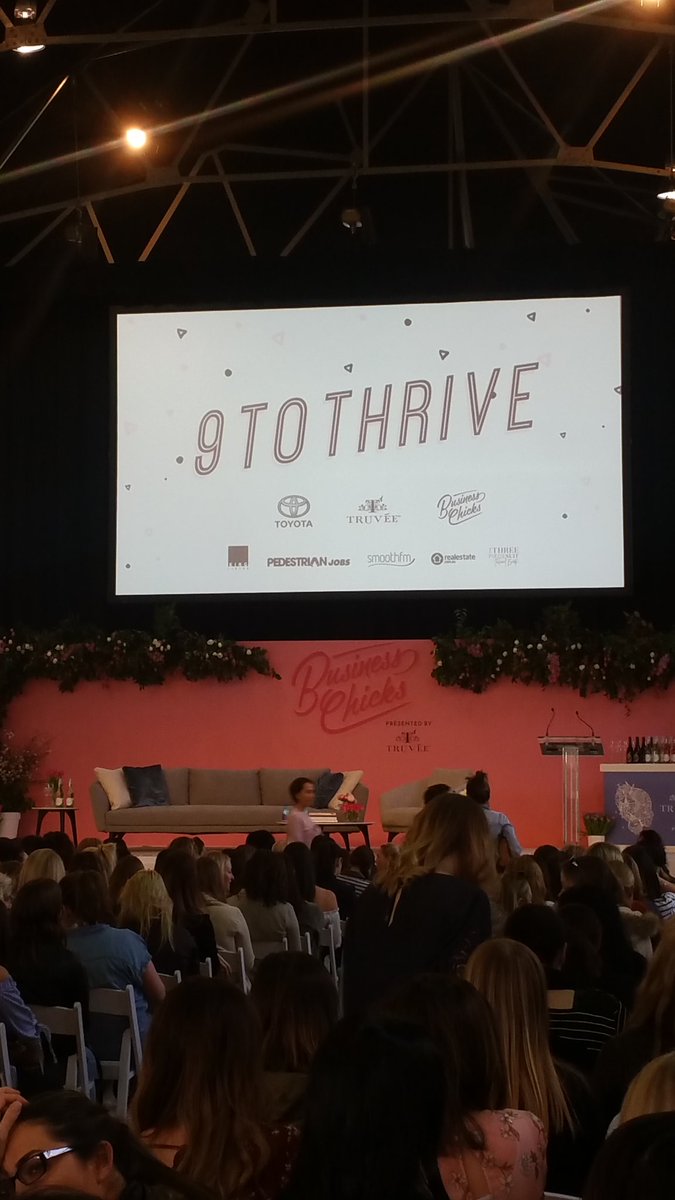 eliseyoungcodes's tweet photo. Super inspiring day at @businesschicks #9toThrive event! Love hearing about women kicking ass in all industries 👊 https://t.co/CChFP52gLe