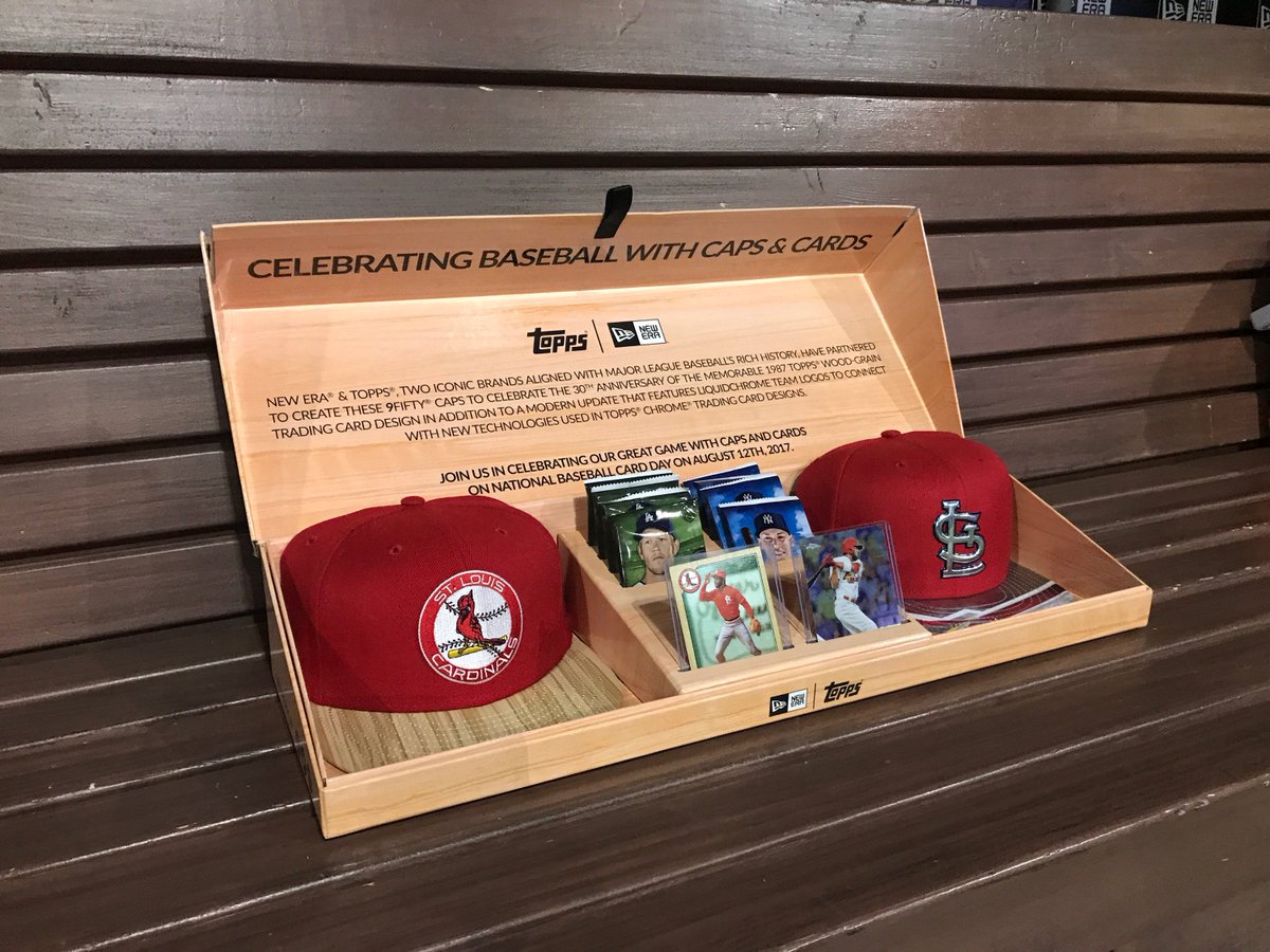 MLBNetwork's tweet photo. Happy #NationalBaseballCardDay!!! RETWEET now for a chance at a special edition @Topps/@NewEraCap set! https://t.co/rRmxTaaDt6