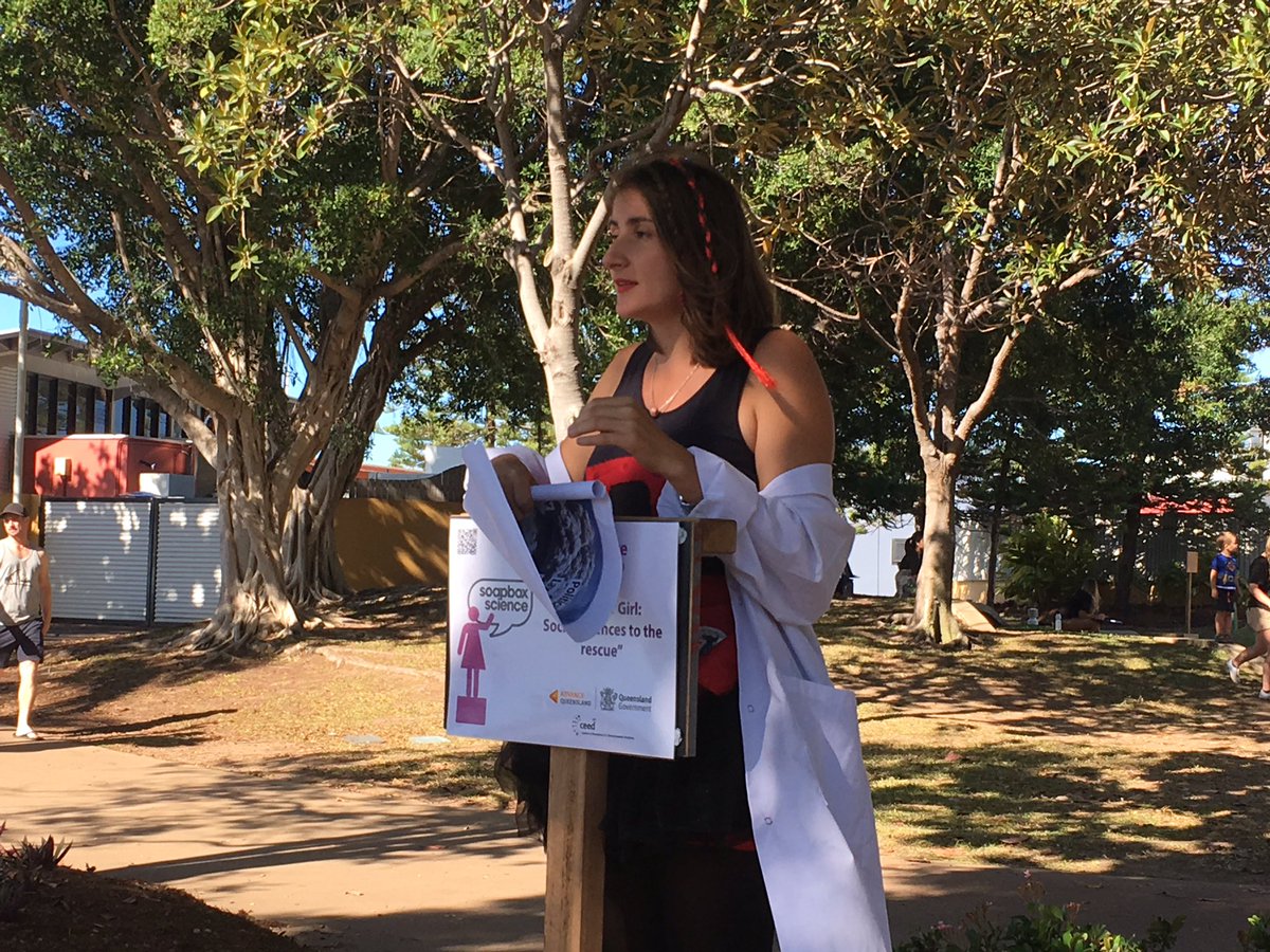 Dr Karen Joyce (@drkjoyce) on Twitter photo Disaster Girl - putting the social back in #science <a href="/SoapboxSciQLD/">Soapbox Queensland</a> <a href="/SoapboxScience/">Soapbox Science</a> <a href="/jcu/">James Cook Uni</a> #STEM <a href="/witqld/">Women in Technology</a> Disaster Girl - putting the social back in #science <a href="/SoapboxSciQLD/">Soapbox Queensland</a> <a href="/SoapboxScience/">Soapbox Science</a> <a href="/jcu/">James Cook Uni</a> #STEM <a href="/witqld/">Women in Technology</a>