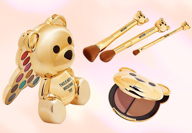 ClassySassySwag's tweet photo. Cannot 'Bear' it !
#moschinoxsephora makeup collection is so cuteπ
#beautytips #beautygoals #beautyreport #makeupbae #eyeshadow #makeupart https://t.co/9PXxZKNhRO