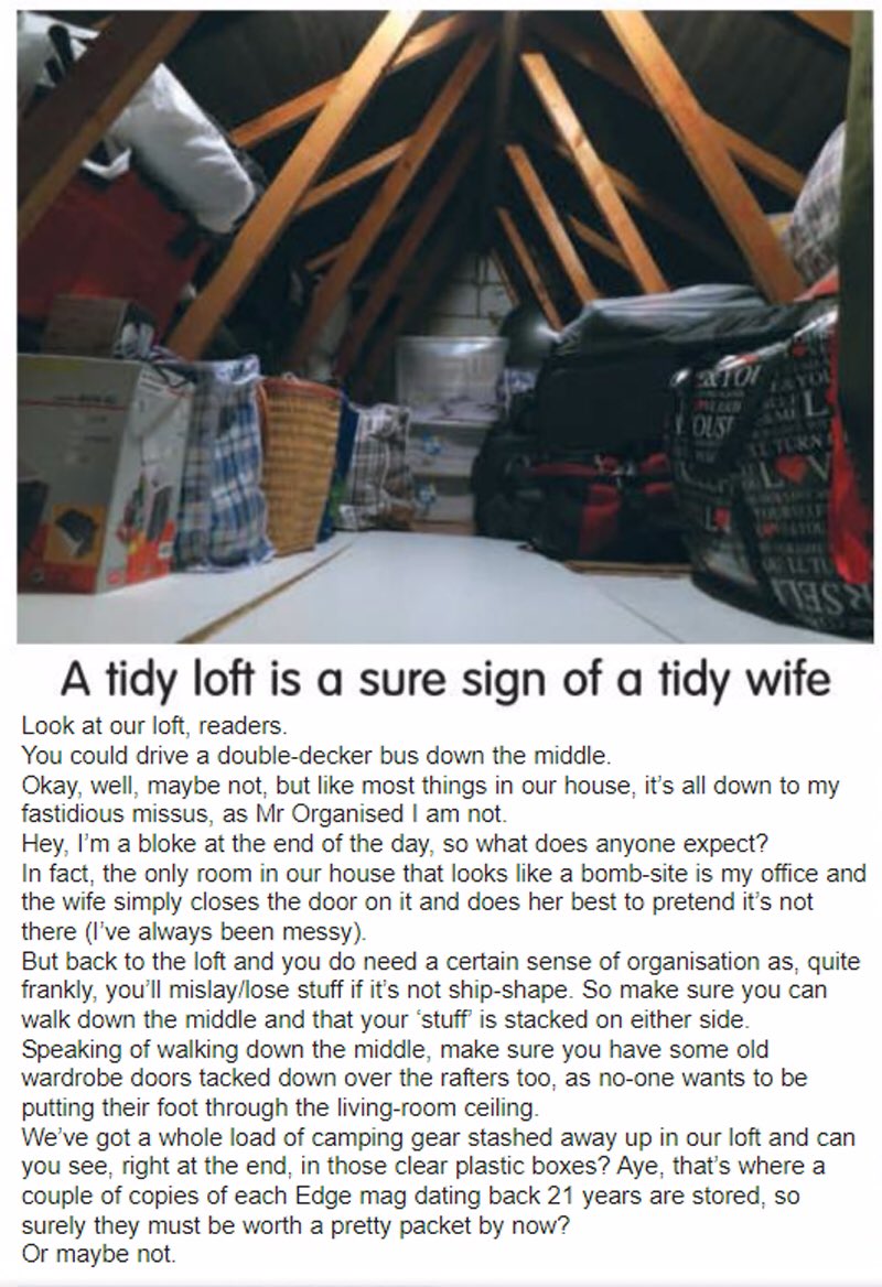 TheEdgeMag's tweet photo. #TidyWife says @TheEdgeMag #LoftNews #edge250 https://t.co/6wSGoo7QHE https://t.co/kttTAfmI2u