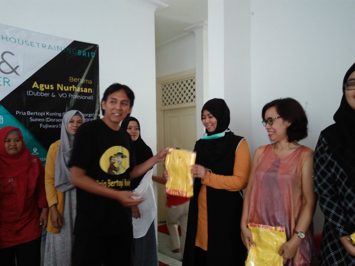 Selamat <a href="/hananoyuri/">Yulia</a> salah satu pemenang Dubbing challenge  #InHouseTrainingBRid2 #BRIDXGogobli