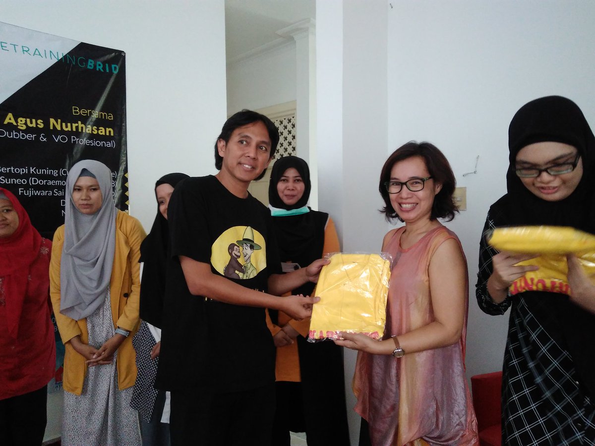 Selamat <a href="/agathamey/">Agatha Mey</a> salah satu pemenang Dubbing challenge #InHouseTrainingBRid2 #BRIDXGogobli