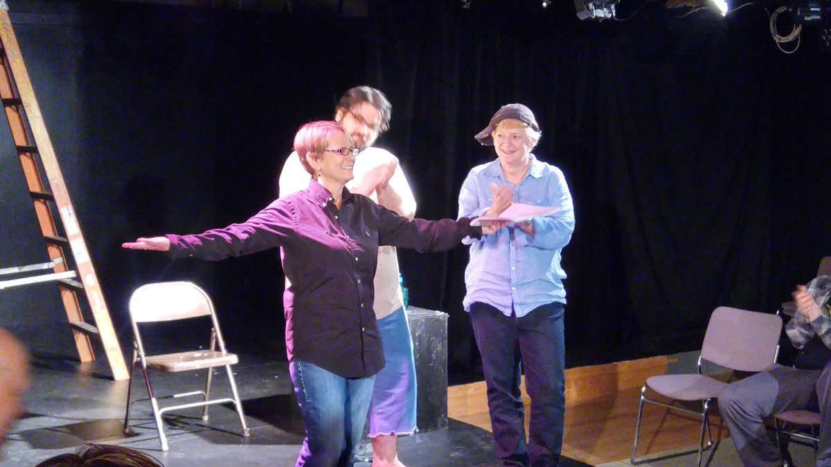starbarplayers's tweet photo. @revrost rocked it. #WHITERABBITREDRABBIT @CottonwoodArts https://t.co/fGWIrmH5Qd