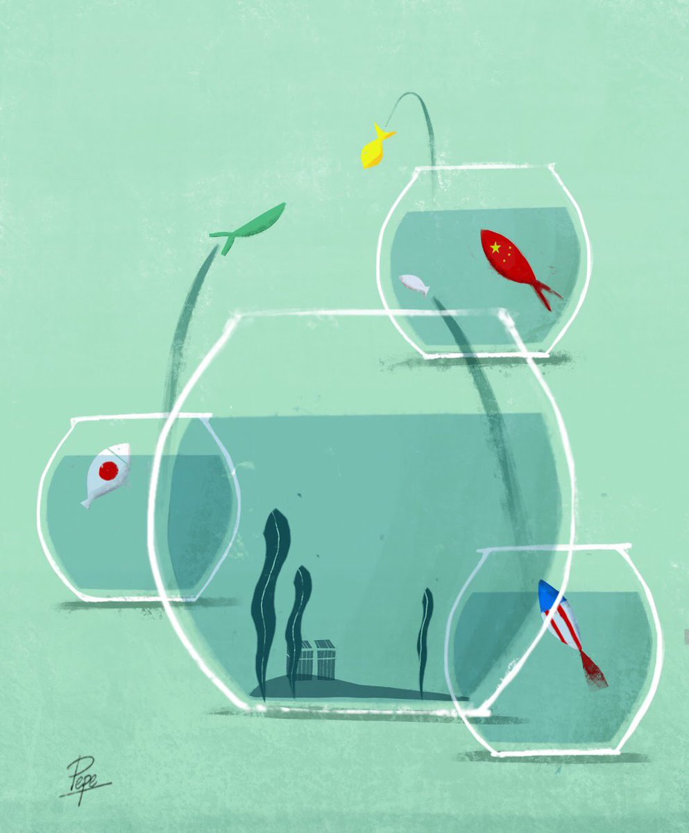A Free Trade Area of the Asia-Pacific could free smaller economies #illustration for @SCMP_News Thanks <a href="/darrenlonghk/">Darren Long</a>  for an excited week :p