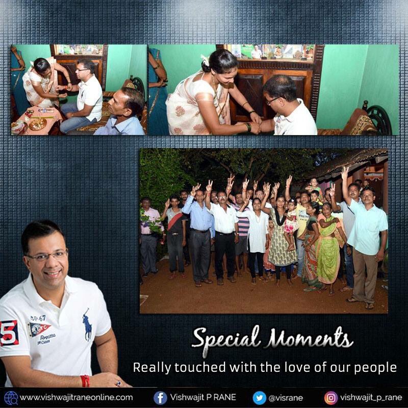 Special moments yesterday evening really touched with the love of our people.