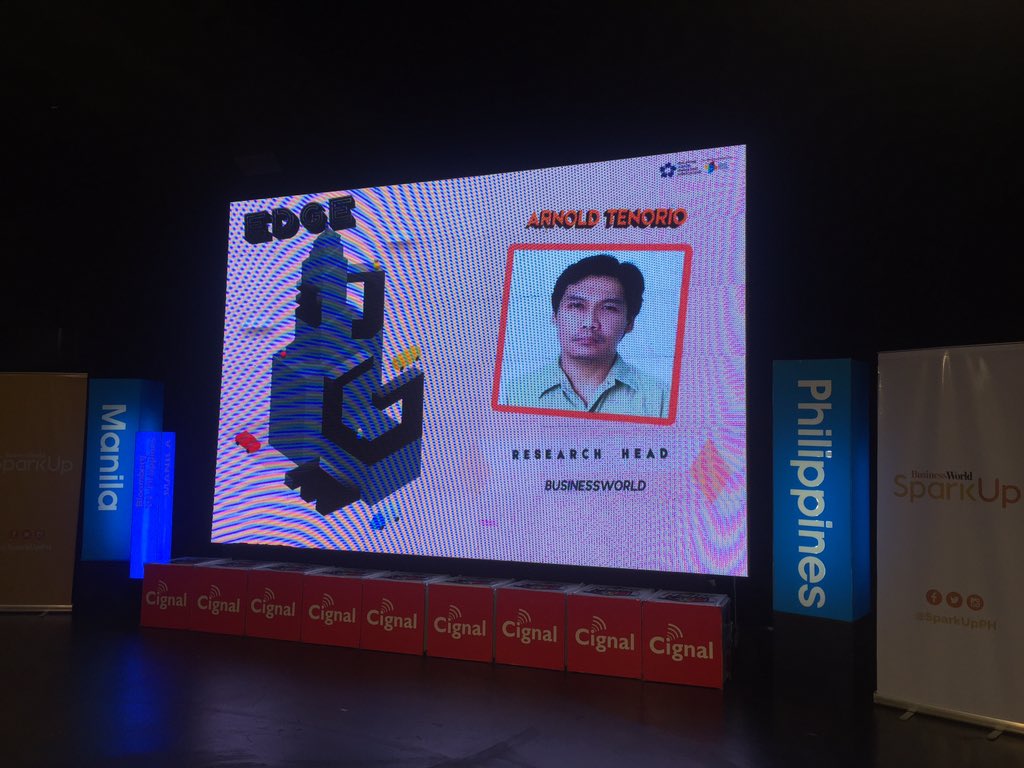 <a href="/bworldph/">BusinessWorld</a> <a href="/PhilstarCampus/">Philstar Campus</a> @ilovepjma Our next speaker, Arnold Tenorio - BusinessWorld's Research Head, on Market and Topic Research