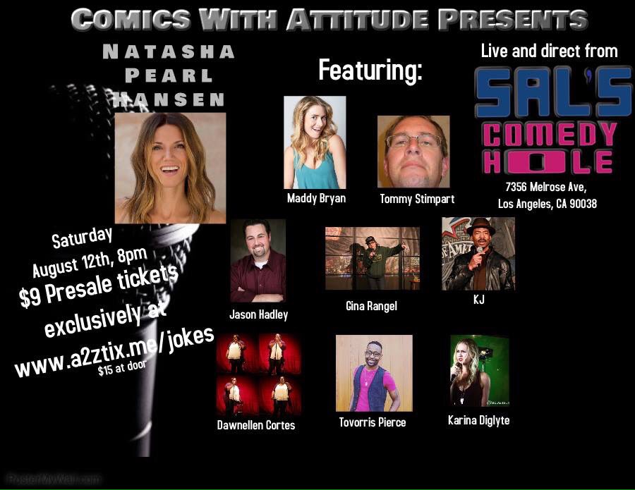 BIGMIKECOMIC's tweet photo. https://t.co/WHKlVp892Y $9 tix Sal's 8pm @OfficialGinaR @NPHcomedy @KarinaDiglyte @KJaythecomedian @lanekeast @sweettovi @ComedianJHadley https://t.co/Dcy7GuXCJW