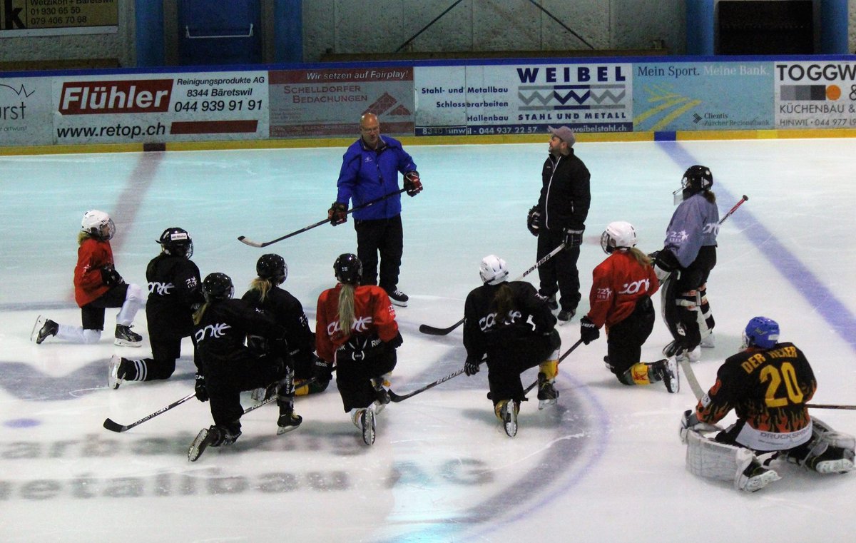 SwissHockeyGirl's tweet photo. #BasiLadies #LadyLakersRapperswil #BrandisLadies #ECWil Back on Ice! https://t.co/SV3dWs5GoU