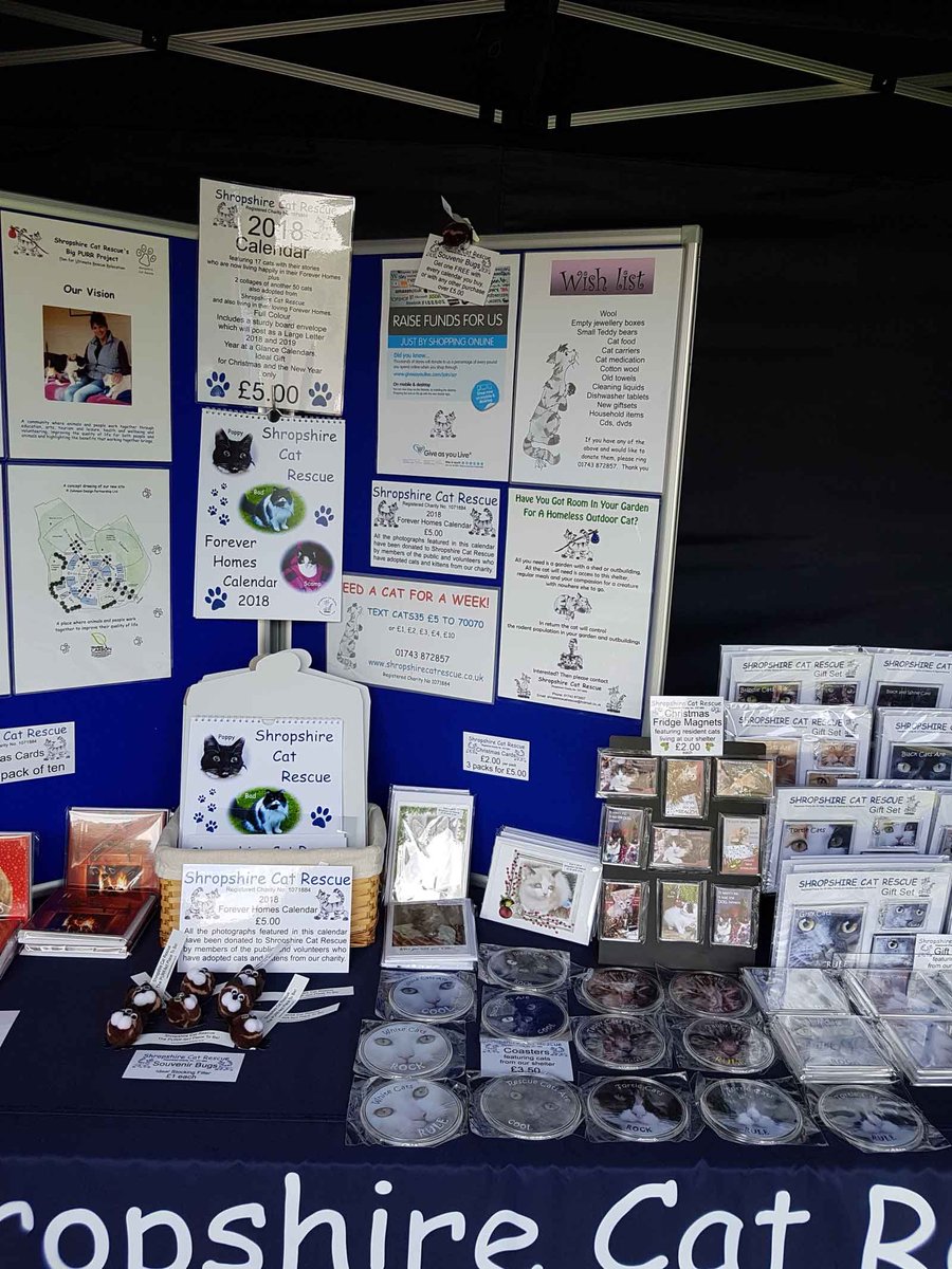 #Happy #Caturday Off to <a href="/ShrewsFlowerShw/">Shrewsbury Flower Show</a> 2day #volunteering <a href="/ShropsCatRescue/">Shropshire Cat Rescue</a> stand pop by &amp; say #Hello 🐾🐈👋 <a href="/snoopysue71/">suzanne masters</a> <a href="/jimallthetime/">Jim Hawkins (he/him) 🧡</a> HAGD