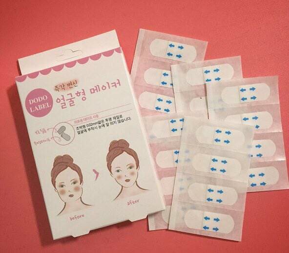 pnpymakeup's tweet photo. [Pre-Order] DODO LABEL แผ่นแปะหน้าเรียว V-Shape สามารถแต่งหน้าทับได้ 1 กล่องมี 10คู่
ราคากล่องละ 420.- https://t.co/oxDQS79hQU