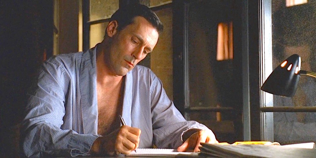 MadMenQts's tweet photo. People tell you who they are, but we ignore it because we want them to be who we want them to be.

-Don Draper https://t.co/1sDhtSFxXQ