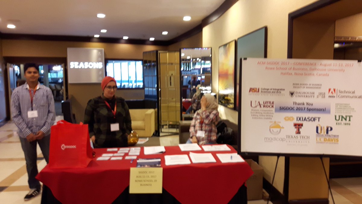 ORhetorBinod's tweet image. #sigdoc17 Day 2 at The Atlantica Hotel, Halifax. Dr. Karen Schriver&apos;s keynote address