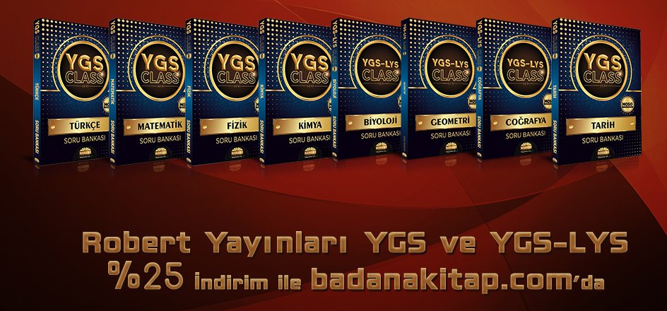 BanadaKitap's tweet photo. Robert Yayınları, https://t.co/6i5rUzrH36'da. Kapıda Ödeme ve Kredi Kartına Taksit Seçenekleriyle. #teog #ygs #lys #banadakitap https://t.co/iMSiem79Kd