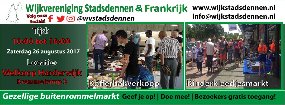 wvstadsdennen's tweet photo. Een gezellige #kofferbakverkoop en #kinderkleedjesmarkt. Reserveren kan via: https://t.co/QHgQrEwTo7 https://t.co/jS7uUM9P1F