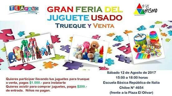 Danielabcardena's tweet photo. Hoy #Antofagasta busca el juguete soñado para tus hijos y Ayúdanos a reunir fondos. Quieres donar? Llevalos #TEApaño #Autismo 15.00 hrs https://t.co/wism3WoLsC