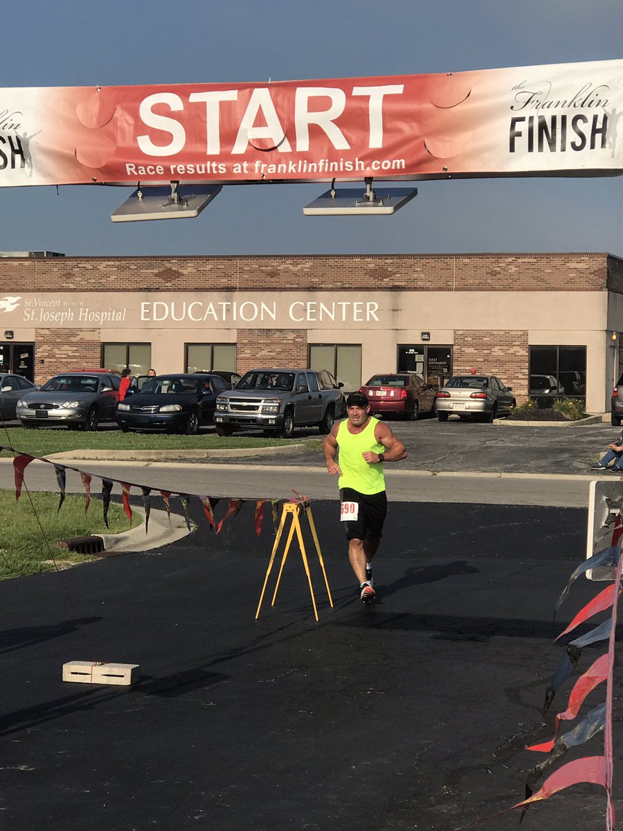 WaterfordPHC's tweet photo. Our 1st &amp; 2nd runners to cross the finish line @KokomoNews @HitCountryKI #ForgetMeNot5K https://t.co/VGeUDkanr8