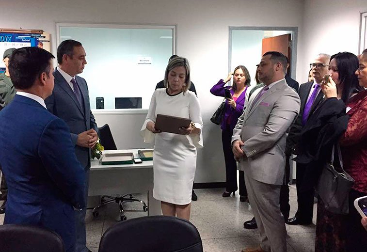 TSJ_Venezuela's tweet image. Presidente del TSJ inauguró Tribunal Penal Municipal en el estado Zulia