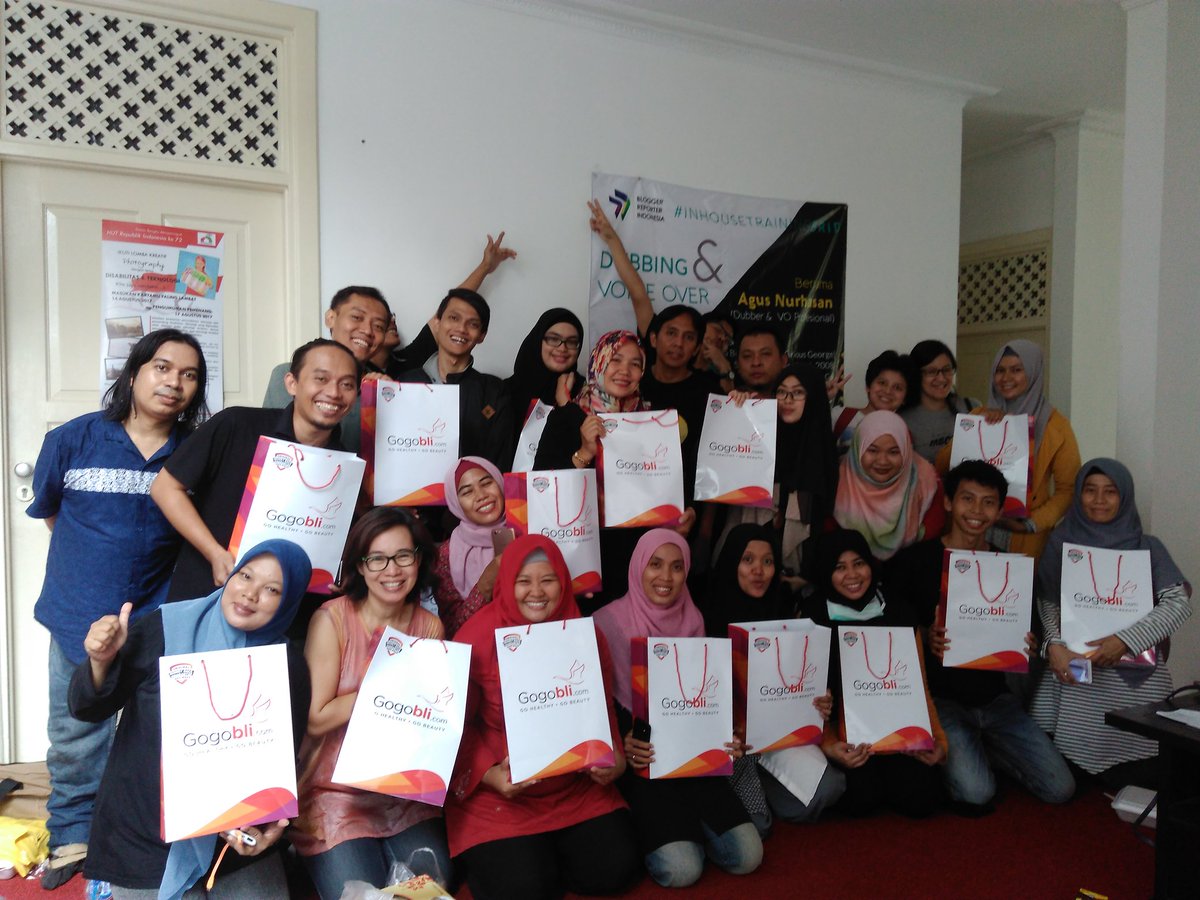 Finally, sukses acara #InHouseTrainingBRid2 #BRIDXGogobli terima kasih untuk teman2 yang sudah hadir. Sampai jumpa di next workshop ☺🙋