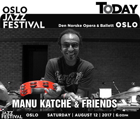 jazzsharing's tweet photo. →@oslojazz Festival2017 #Oslo
@MKatche &amp;friends
→https://t.co/mi0sv3WTga
#DenNorskeOpera TODAY 6PM
tickets
→https://t.co/YrSDzFGRwS https://t.co/gj0USGQmK4