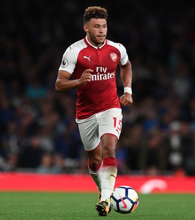 AlexOxChamb's tweet photo. During #AFCvLCFC At The Emirates Stadium Yesterday! ⚽️ https://t.co/zhMJmNjCNC