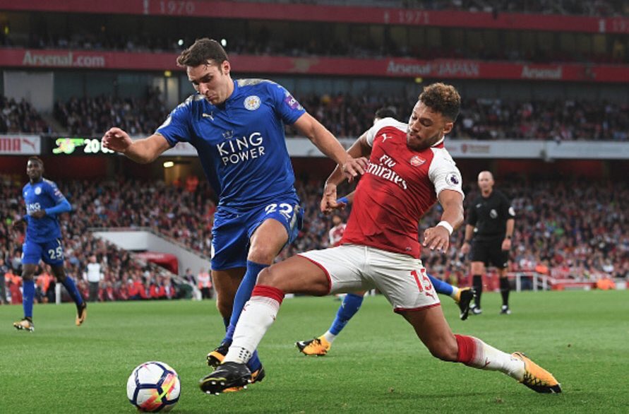 AlexOxChamb's tweet photo. During #AFCvLCFC At The Emirates Stadium Yesterday! ⚽️ https://t.co/p48rEl0MaB