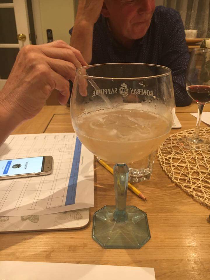 Some of the cocktails tasted for the Tiki bar #gin #chinnor #chinnorbeerfestival #beerfestival