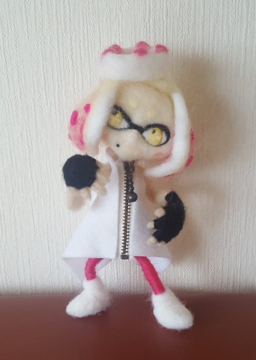 テンタクルズ
ヒメ
#スプラトゥーン2 
#羊毛フェルト