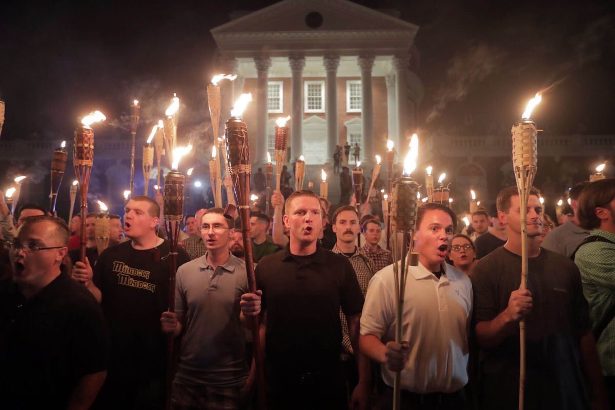 NOT PICTURED:

Socks and Sandals.

#Charlottesville