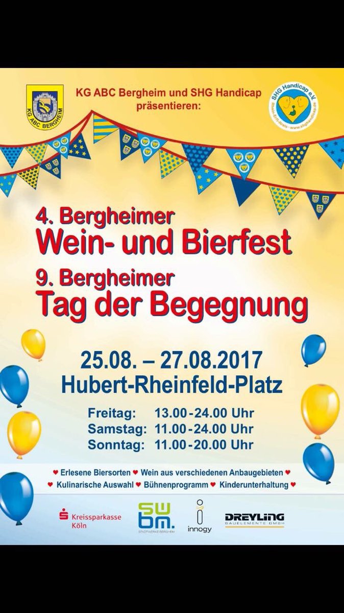 jenskullmann's tweet photo. Bier und Weinfest in Bergheim https://t.co/yBh63eCJbx