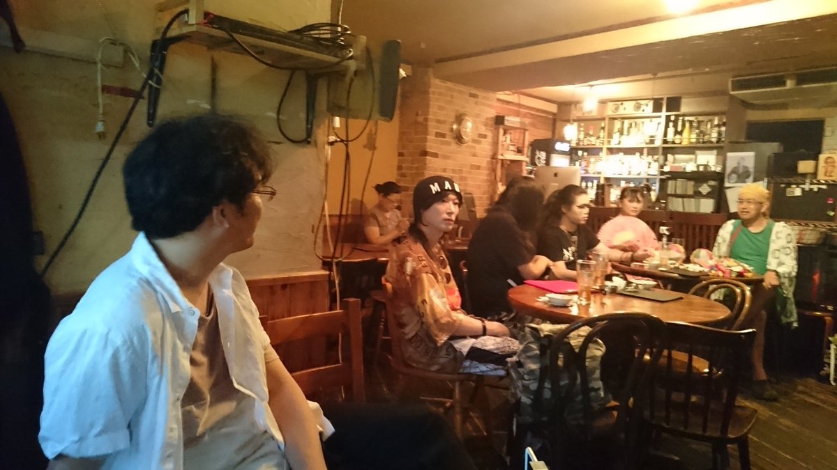 2017/08/12 Sat ややこしい人の会 at 市川アルマナックハウス 2017/08/12 Sat ややこしい人の会 at 市川アルマナックハウス