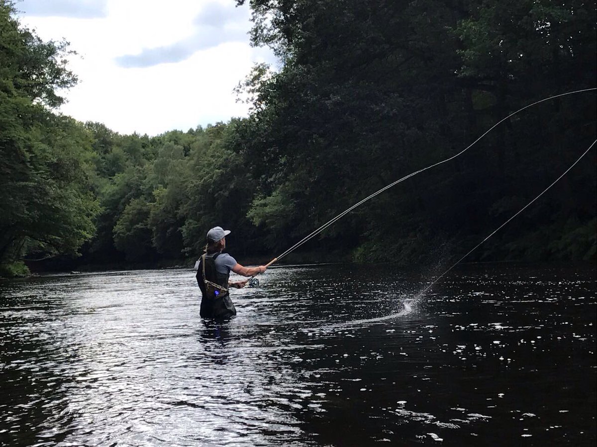 SwftyMcSwft's tweet photo. #qualitytime #flyfishing #salmonfishing #sweden https://t.co/kCWTyQa8cf