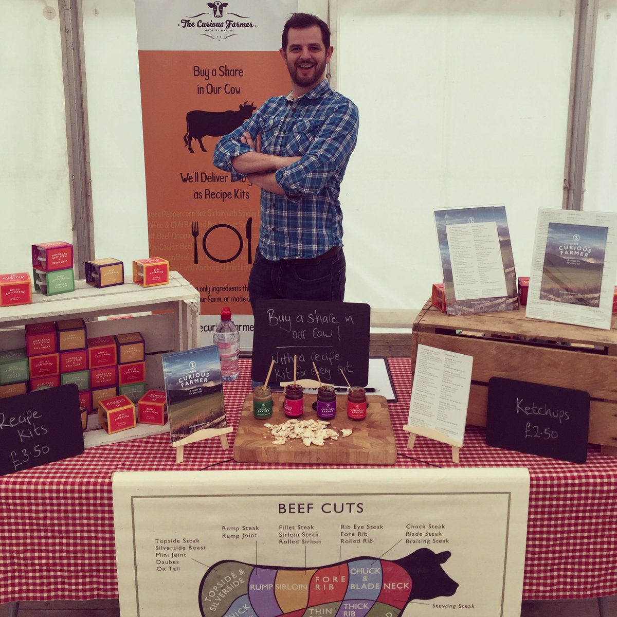 Getting my pose on at Moira Speciality Food Fair @foodfairmoira #FFM17