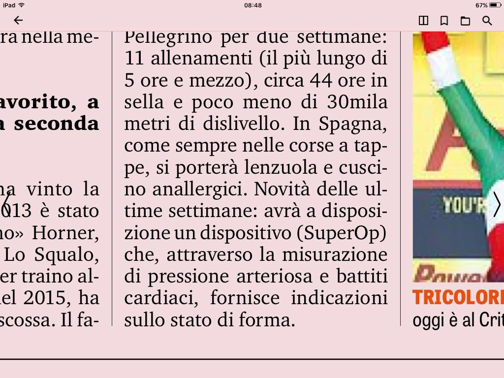 Su <a href="/Gazzetta_it/">La Gazzetta dello Sport</a> una pagina dedicata a <a href="/lavuelta/">La Vuelta</a>: percorso, protagonisti, preparazione. C'è anche #SuperOp 

bit.ly/2vYdwMT